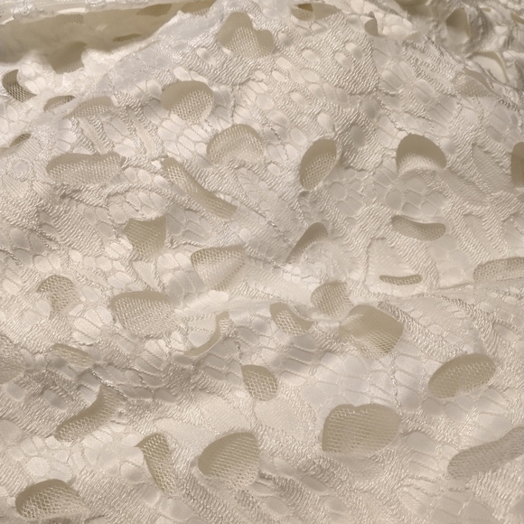 Torrid White Special Occasion Lace Skater Dress - Picture 6 of 6